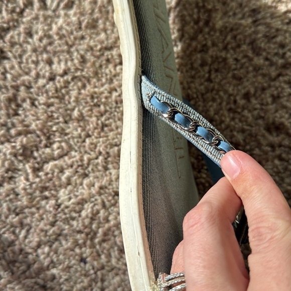CHANEL denim chain flip flops size 40 - Picture 11 of 14